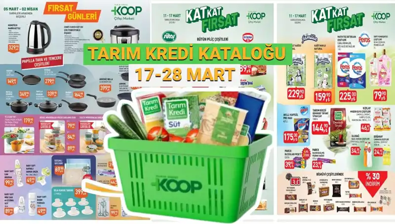 Tarım Kredi Kooperatif Marketleri'nde Şahane İndirimler Sizi Bekliyor!