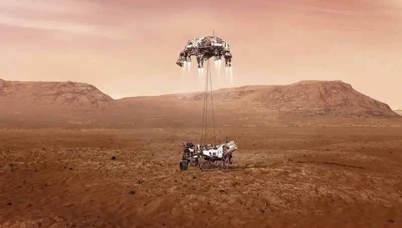 Mars'ta Şok Edici Keşif: Uzayda Kafatası Gözüktü!